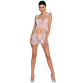 PASSION - WOMAN BS090 BODYSTOCK BRANCO TAMANHO ÚNICO