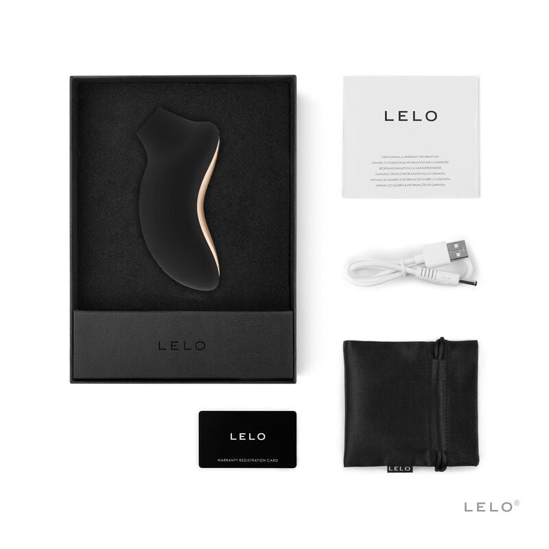 LELO - ESTIMULADOR DE CLITÓRIS SONA 2 PRETO
