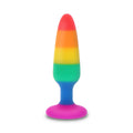 ORGULHO - BANDEIRA LGBT PLUG TWINK 8,5 CM