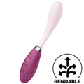 SATISFYER - MULTI VIBRADOR G-SPOT FLEX 3 VERMELHO