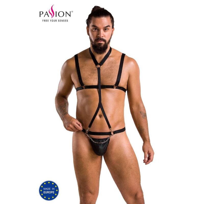 PASSION - 039 CONJUNTO ANDREW BLACK L/XL