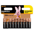 DURACELL - PLUS POWER 100 BATERIA ALCALINA AA LR6 10 UNIDADE