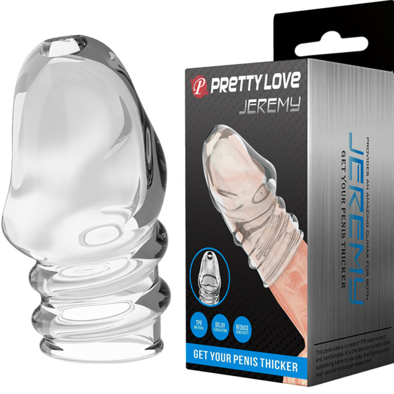 PRETTY LOVE - JEREMY ESPESSANTE DE PÊNIS TRANSPARENTE