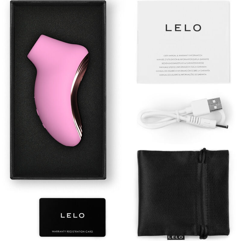 LELO - SONA 2 TRAVEL SONIC CLITORIS MASSAGER ROSA