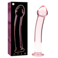 NEBULA SERIES BY IBIZA - MODELO 11 DILDO VIDRO BOROSILICADO ROSA 16 CM -O- 3 CM