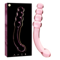 NEBULA SERIES BY IBIZA - MODELO 14 DILDO VIDRO BOROSILICADO ROSA 18.5 CM -O- 3 CM