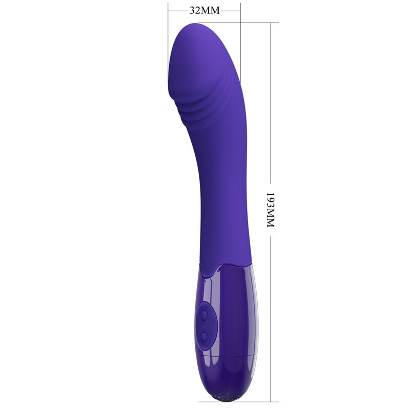 PRETTY LOVE - ELEMENTAL YOUTH VIOLETA VIBRADOR DILDO