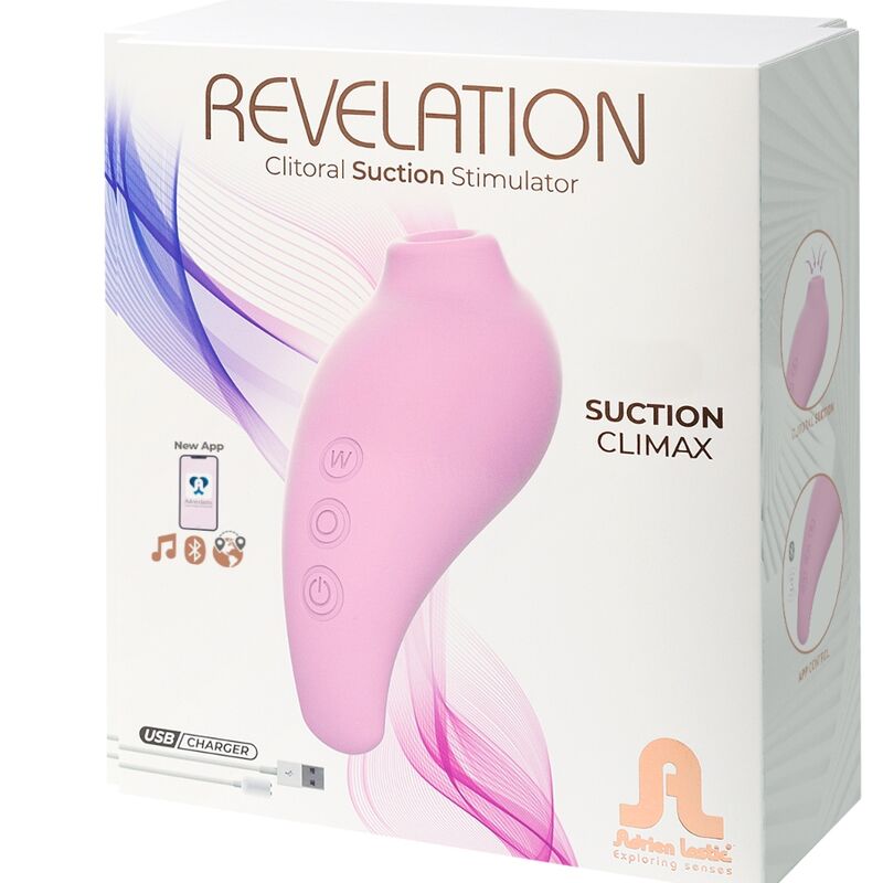 ADRIEN LASTIC - SUCKER DE CLITÓRIS ROSA REVELATION - APLICATIVO GRATUITO
