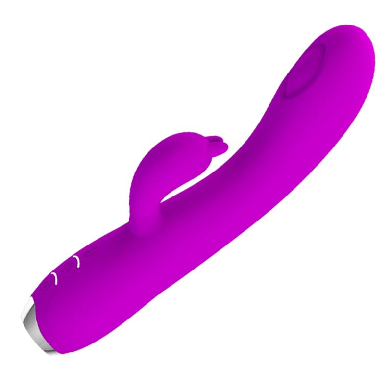 PRETTY LOVE - REGINA VIBRADOR RECARREGÁVEL - GEL DE SUCÇÃO ROXO