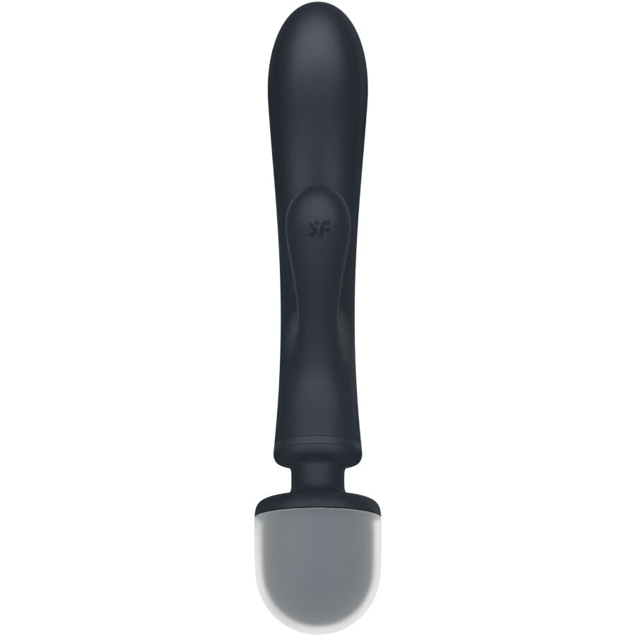 SATISFYER - TRIPLE LOVER RABBIT VIBRADOR MASSAGER CINZA