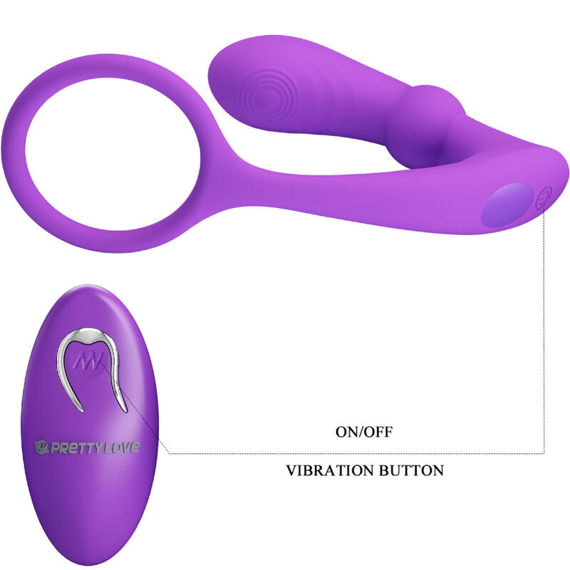 PRETTY LOVE - ANEL WARREN E VIBRADOR ANAL VIOLETA