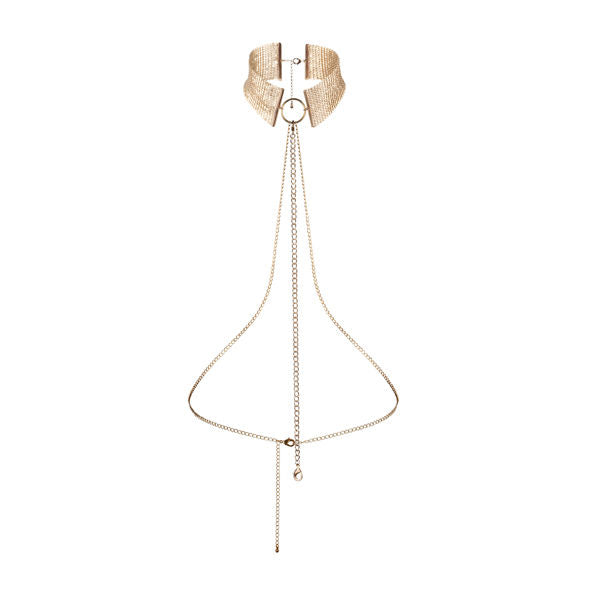 BIJOUX INDISCRETS - DÃSIR MÃTALLIQUE COLAR METLICO DOURADO