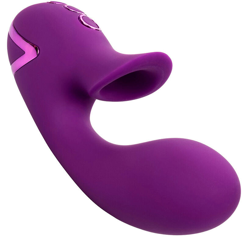 CALEXOTICS - ESTIMULADOR E SUCCIONADOR HUNTINGTON BEACH HEARTBREAKER ROXO DA CALIFORNIA DREAMING