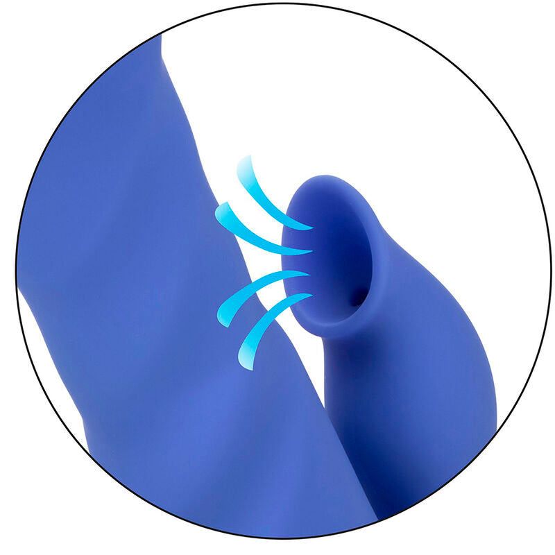 CALEXOTICS - LA LOVE VIBRADOR E SUCÇÃO AZUL DA CALIFORNIA DREAMING