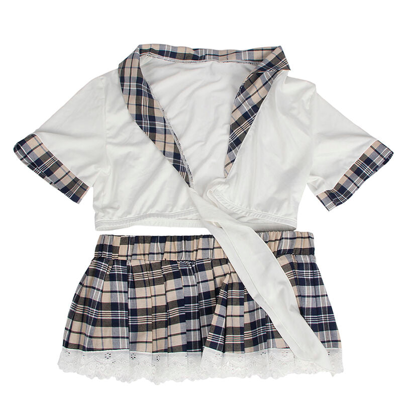 SUBBLIME - TOP E SAIA SEXY SCHOOLGIRL FANTASIA L/XL