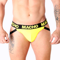 MACHO - MX25A JOCK LYCRA AMARELO L