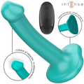 INTENSE - VIBRADOR KATIE COM VENTOSA 10 VIBRAÇÕES CONTROLE REMOTO AZUL