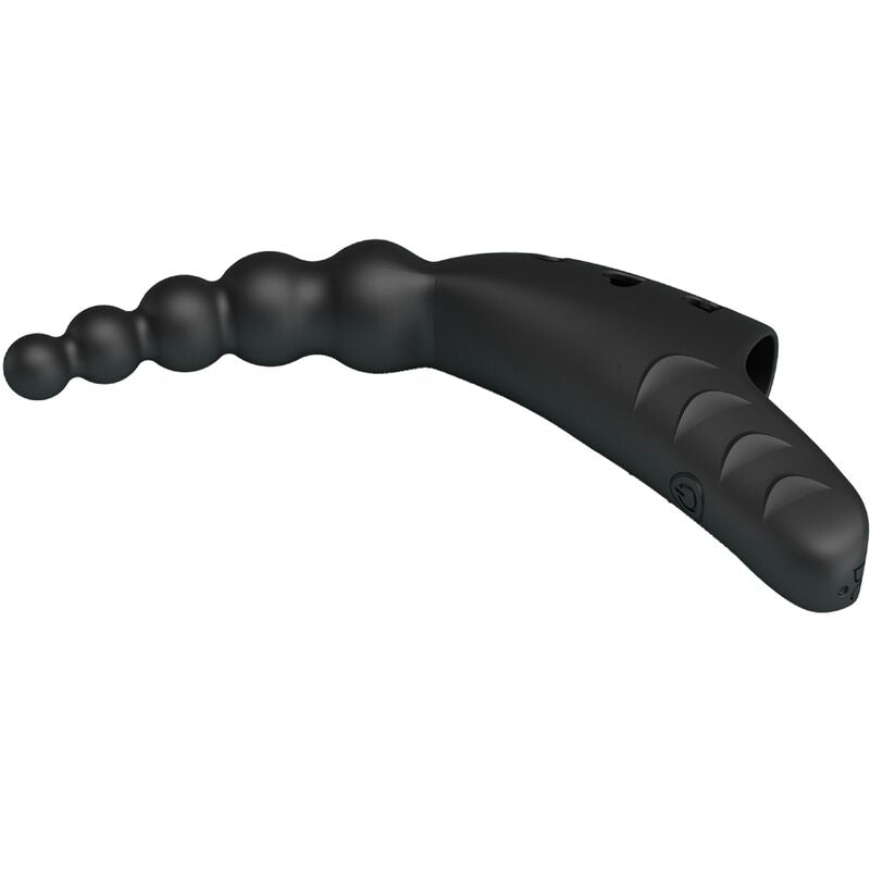PRETTY LOVE - VIBRADOR DE DEDO JORDIN 10 VIBRAÇÕES PRETO
