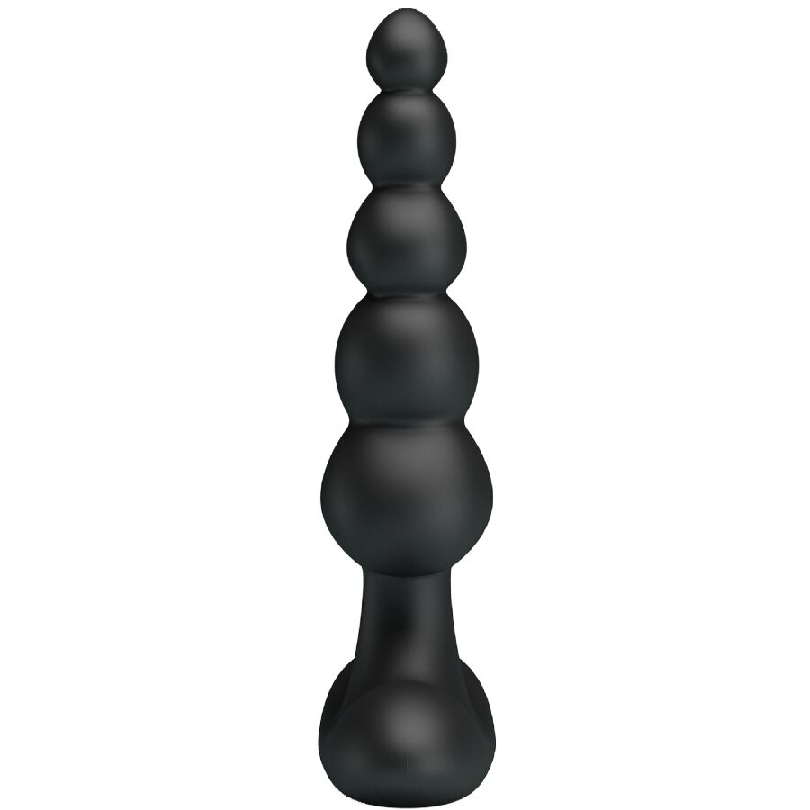 PRETTY LOVE - VIBRADOR ANAL CORBAN 10 VIBRAÇÕES PRETO