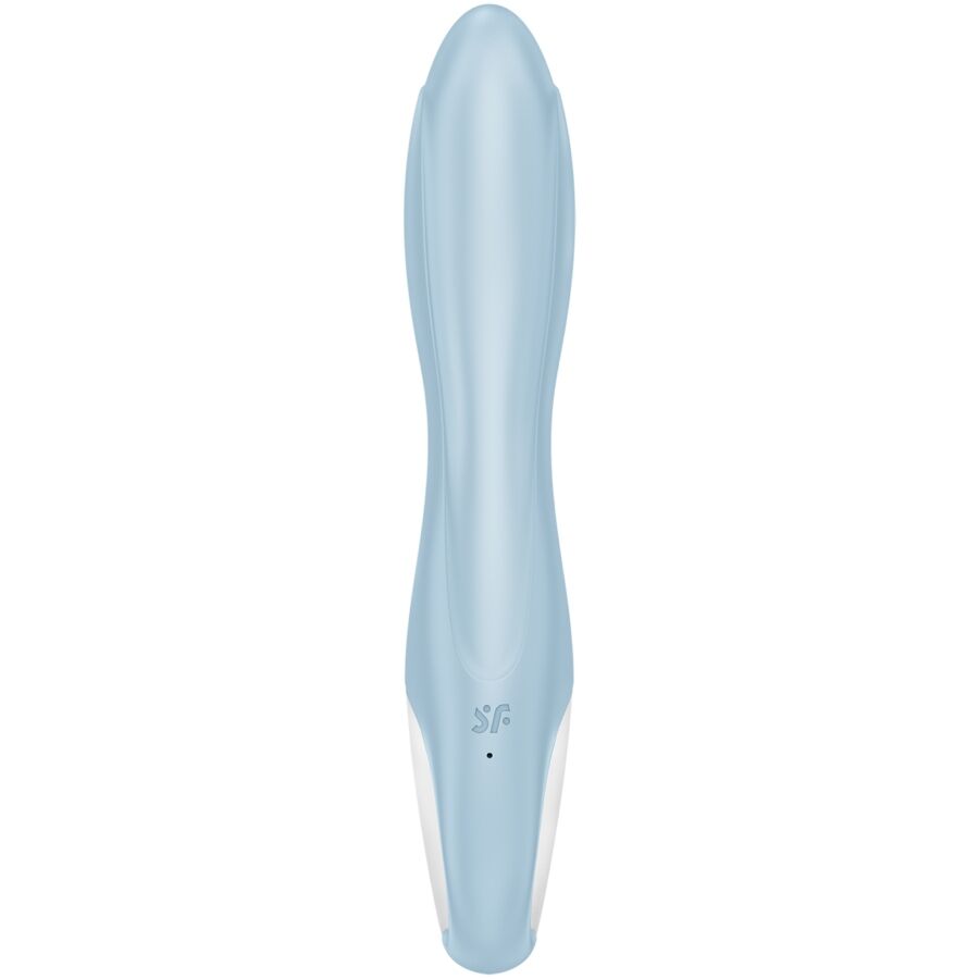 SATISFYER - BOMBA DE AR BUNNY 1 COELHO INFLÁVEL VIBRADOR AZUL