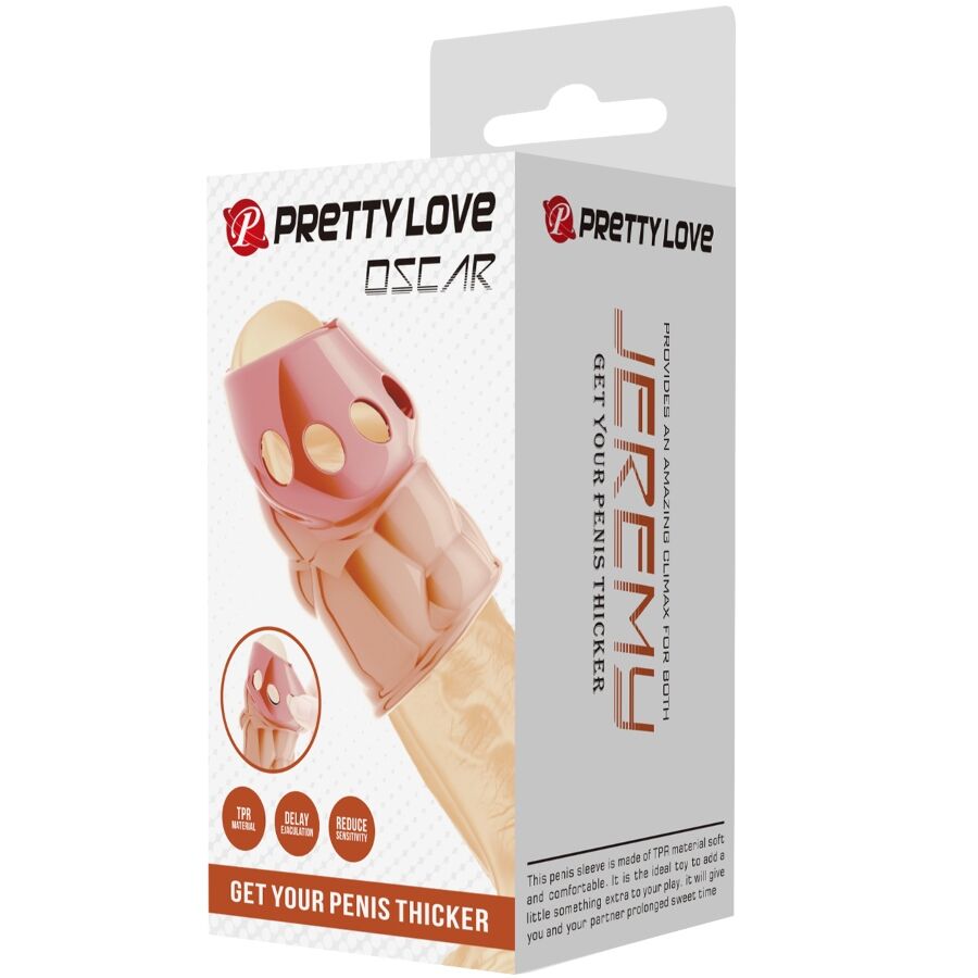 PRETTY LOVE - OSCAR PÊNIS ROSA MAIS GROSSO