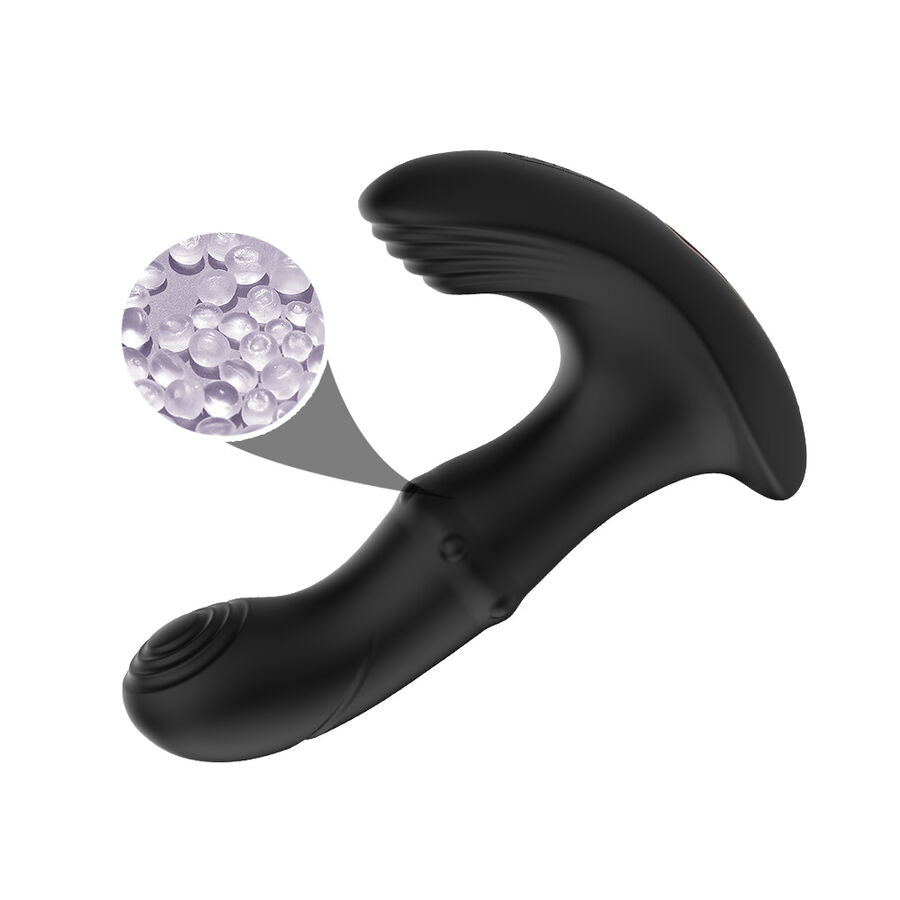 ARMONY - VIBRADOR ANAL DE PRÓSTATA CONTROLE REMOTO PRETO
