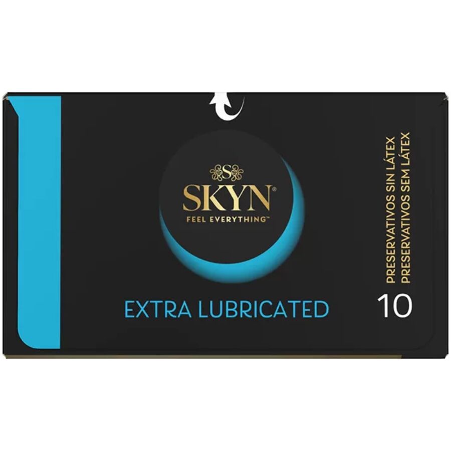 SKYN - PRESERVATIVO EXTRA LUBRIFICADO 10 UNIDADES