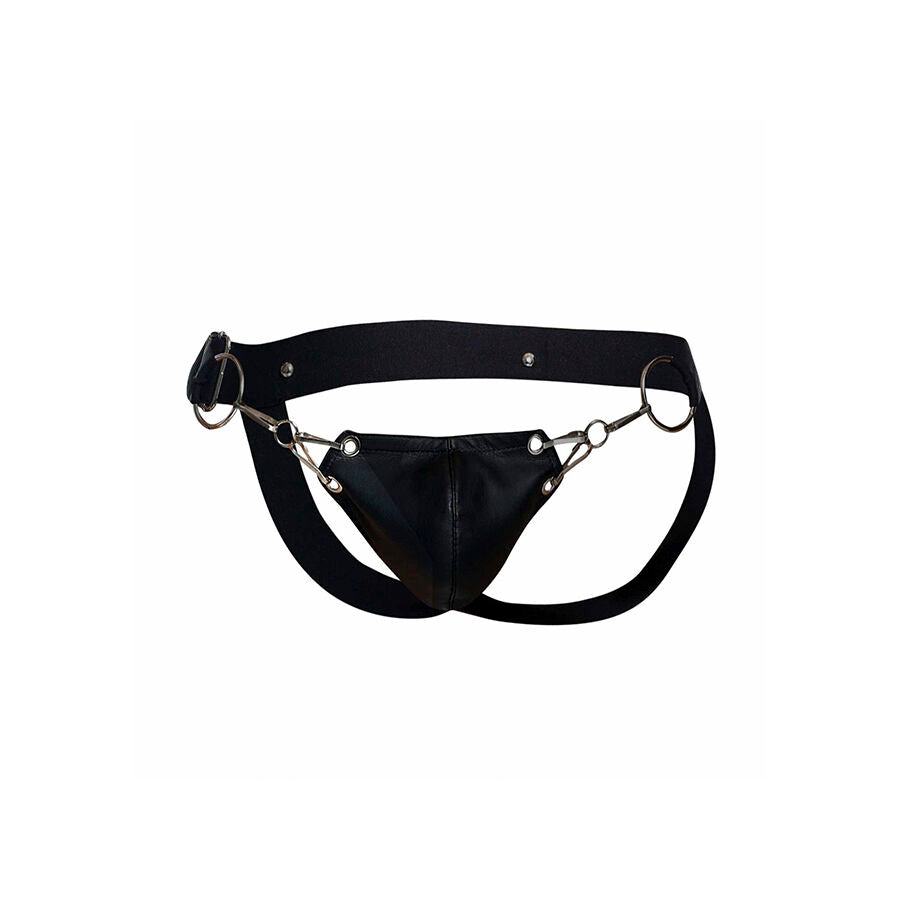 MOB - DNGEON JOCKSTRAP PRETO PRESSÃO TAMANHO ÚNICO