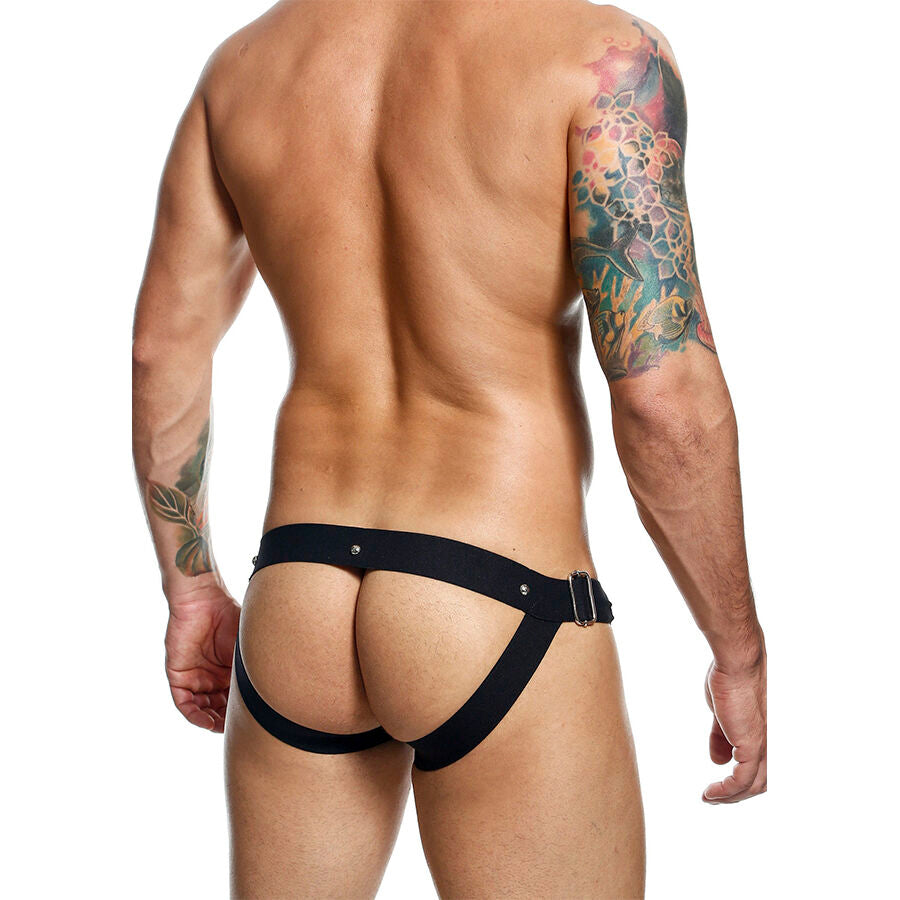 MOB - DNGEON JOCKSTRAP PRETO PRESSÃO TAMANHO ÚNICO