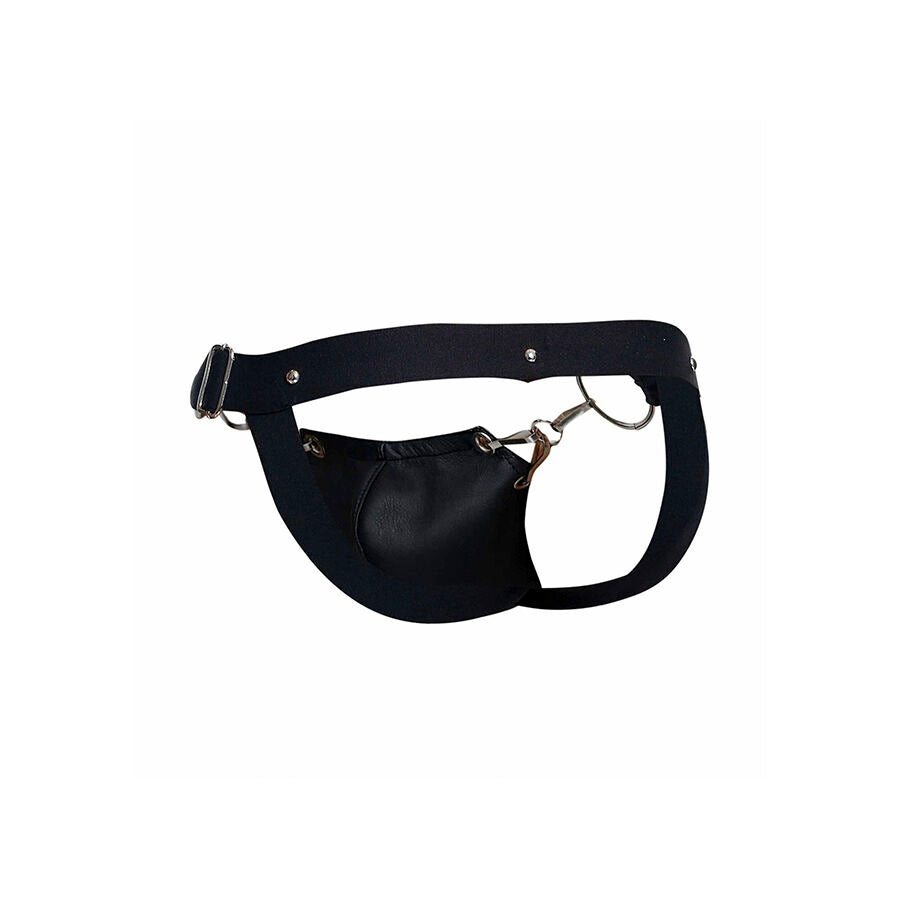 MOB - DNGEON JOCKSTRAP PRETO PRESSÃO TAMANHO ÚNICO