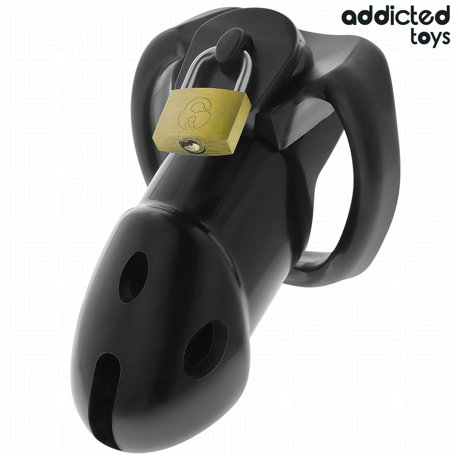 ADDICTED TOYS LOCKED - GAIOLA DE PÊNIS DEN INQUEBRÁVEL 9,8 CM