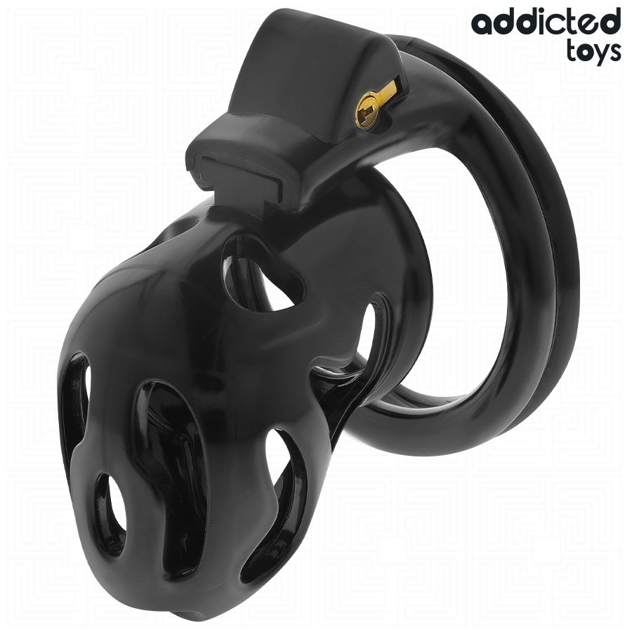ADDICTED TOYS LOCKED - GAIOLA DE PÊNIS CRYPT SELADA 8 CM
