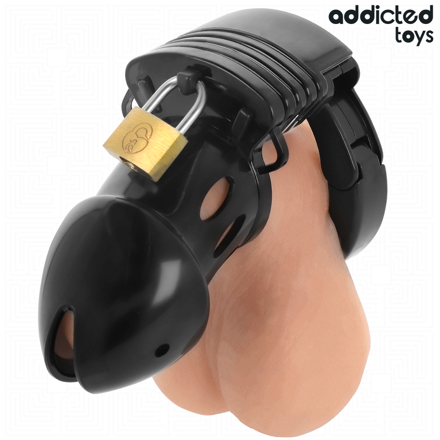 ADDICTED TOYS LOCKED - GAIOLA PARA PÊNIS CHASTITY DEPHHS 7,5 CM