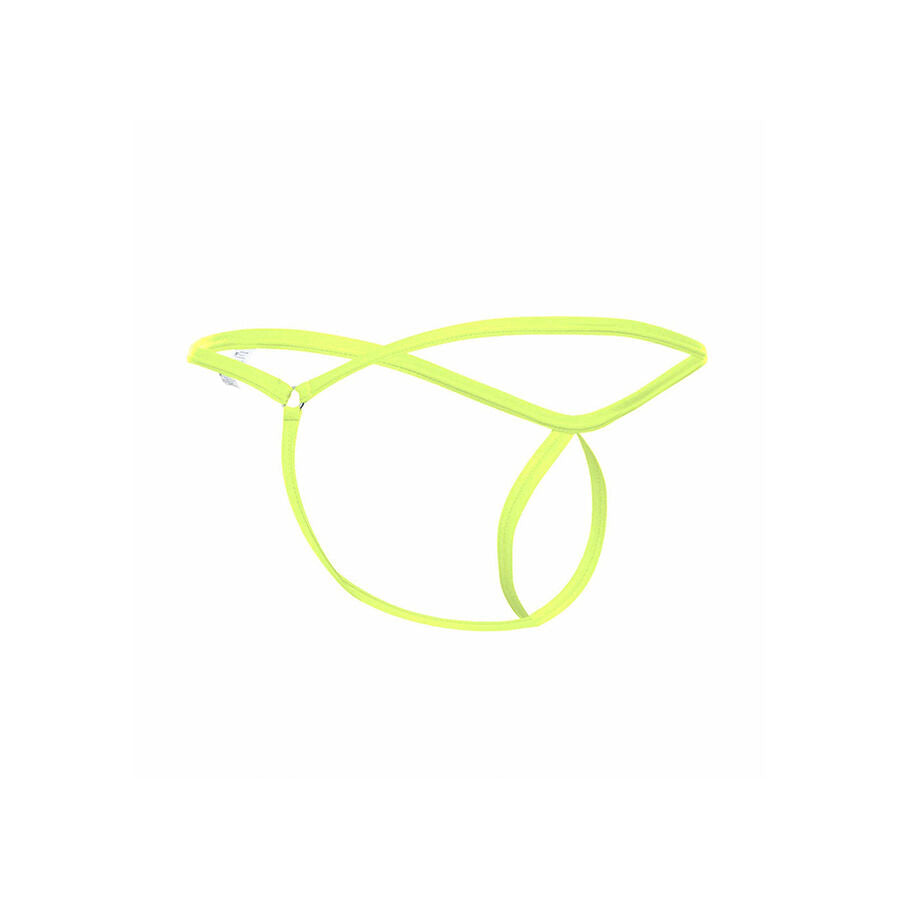 MOB - TANGA VERDE EM FORMATO DE LÁGRIMAS TAMANHO L/XL