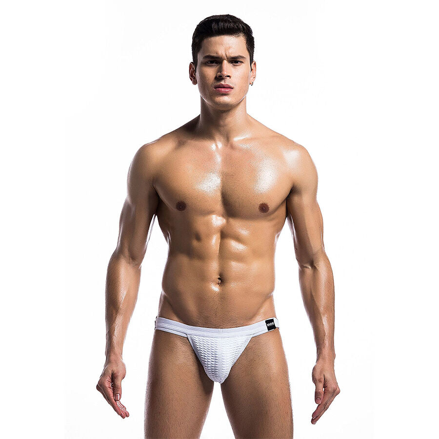 MOB - MAIÔ JOCKSTRAP BRANCO FETICHE TAMANHO M