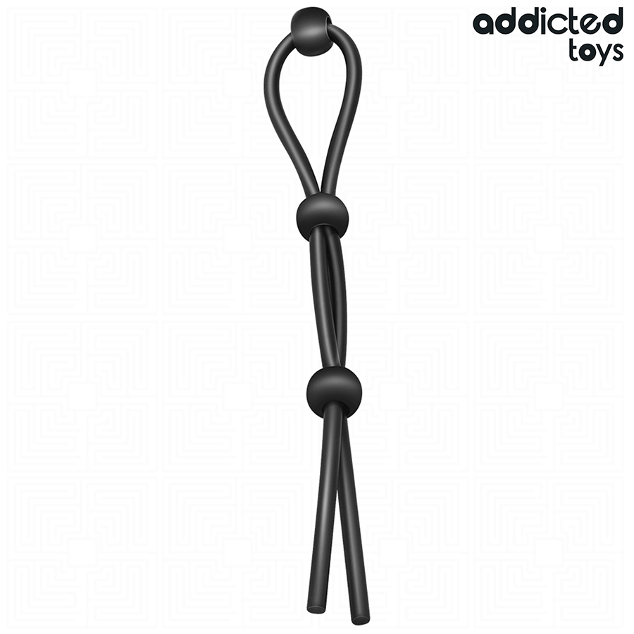 ADDICTED TOYS - CORDA DE SILICONE PARA O PÊNIS DE TRIPLO LOOP
