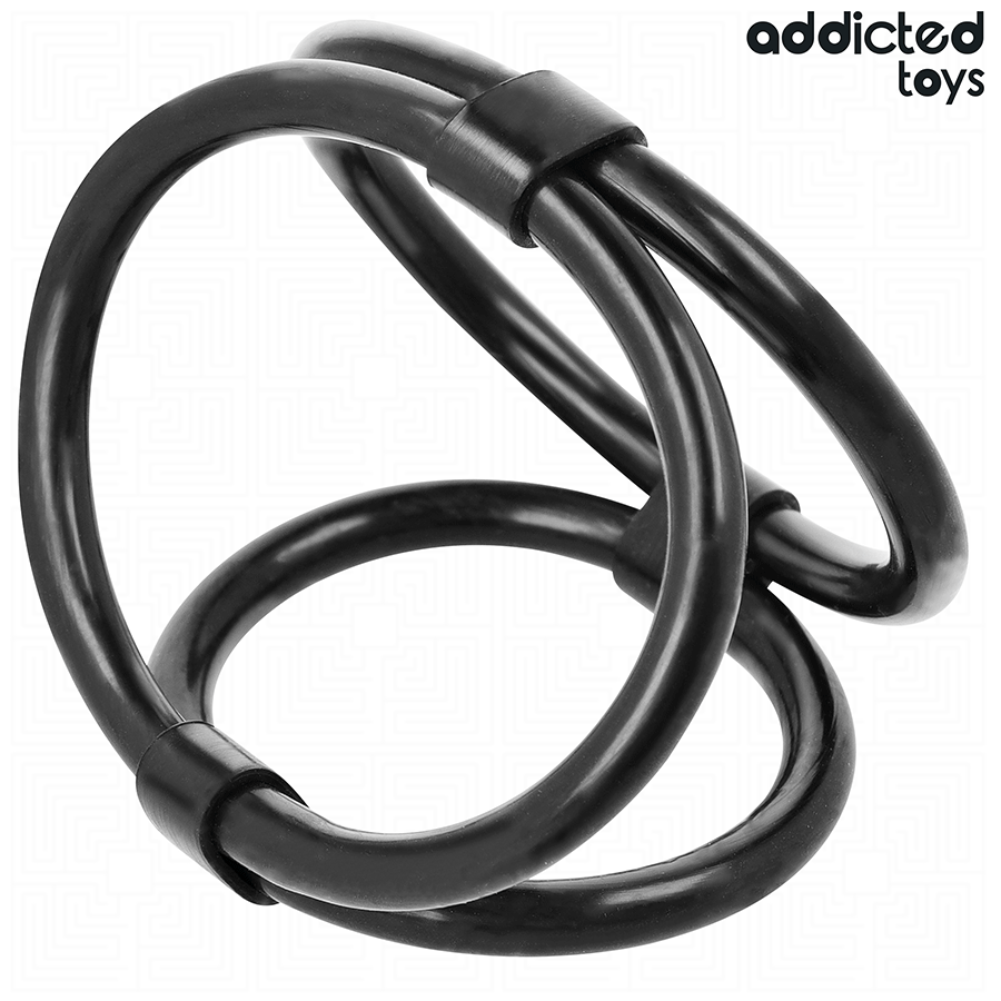ADDICTED TOYS - ANEL TRIPLO PARA O PÊNIS