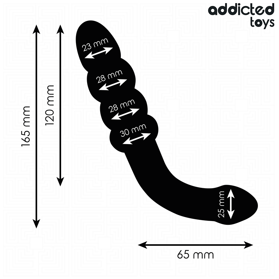 ADDICTED TOYS - MASSAGEADOR DUPLO 16,5 CM
