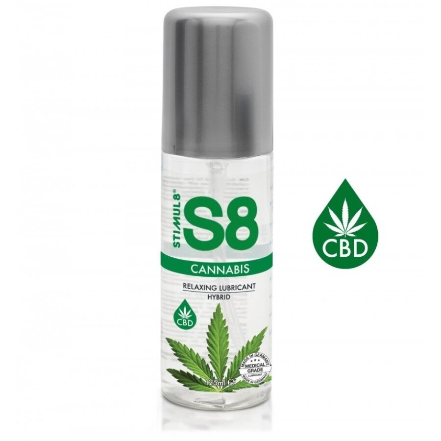 STIMUL8 - LUBRIFICANTE HÍBRIDO DE CANNABIS S8 125 ML