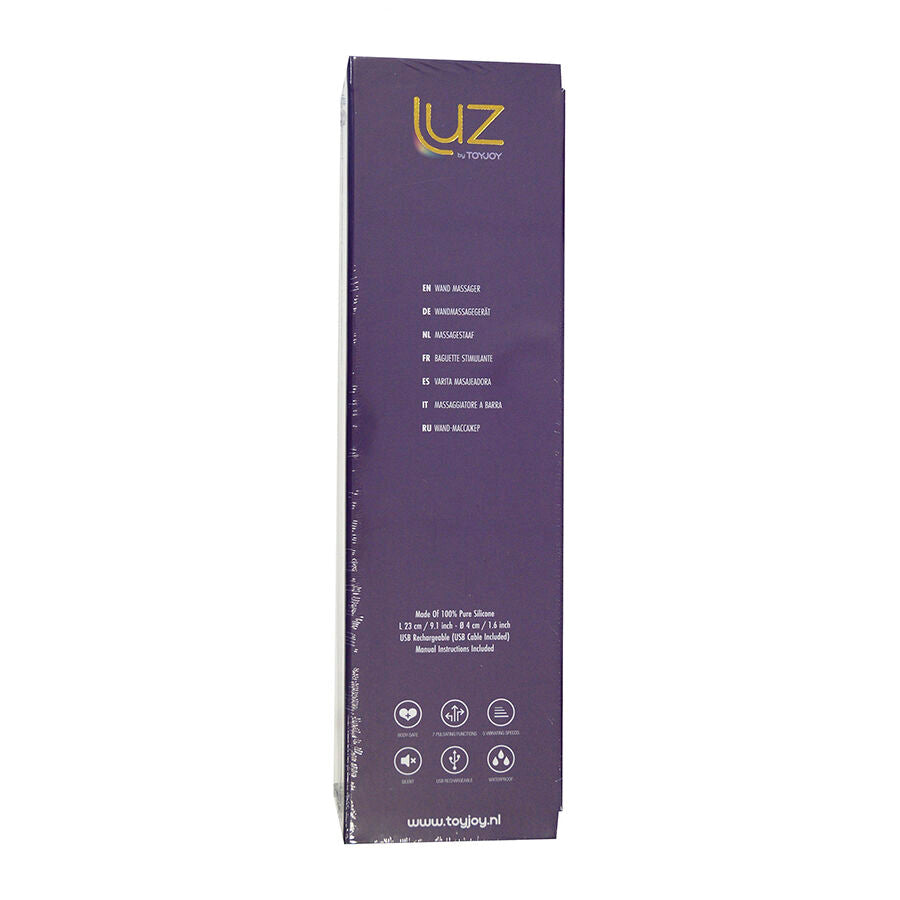 TOYJOY - MASSAGEADOR ZENITH LIGHT PRETO