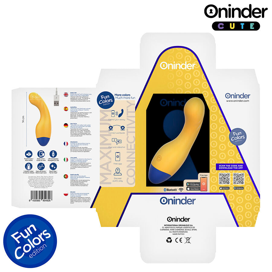 ONINDER CUTE - LOVE BUDDY MASTER VIBRADOR DE PONTO G - APLICATIVO MUNDIAL GRATUITO