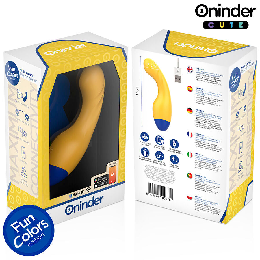 ONINDER CUTE - LOVE BUDDY MASTER VIBRADOR DE PONTO G - APLICATIVO MUNDIAL GRATUITO