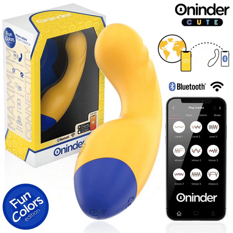 ONINDER CUTE - LOVE BUDDY MASTER VIBRADOR DE PONTO G - APLICATIVO MUNDIAL GRATUITO