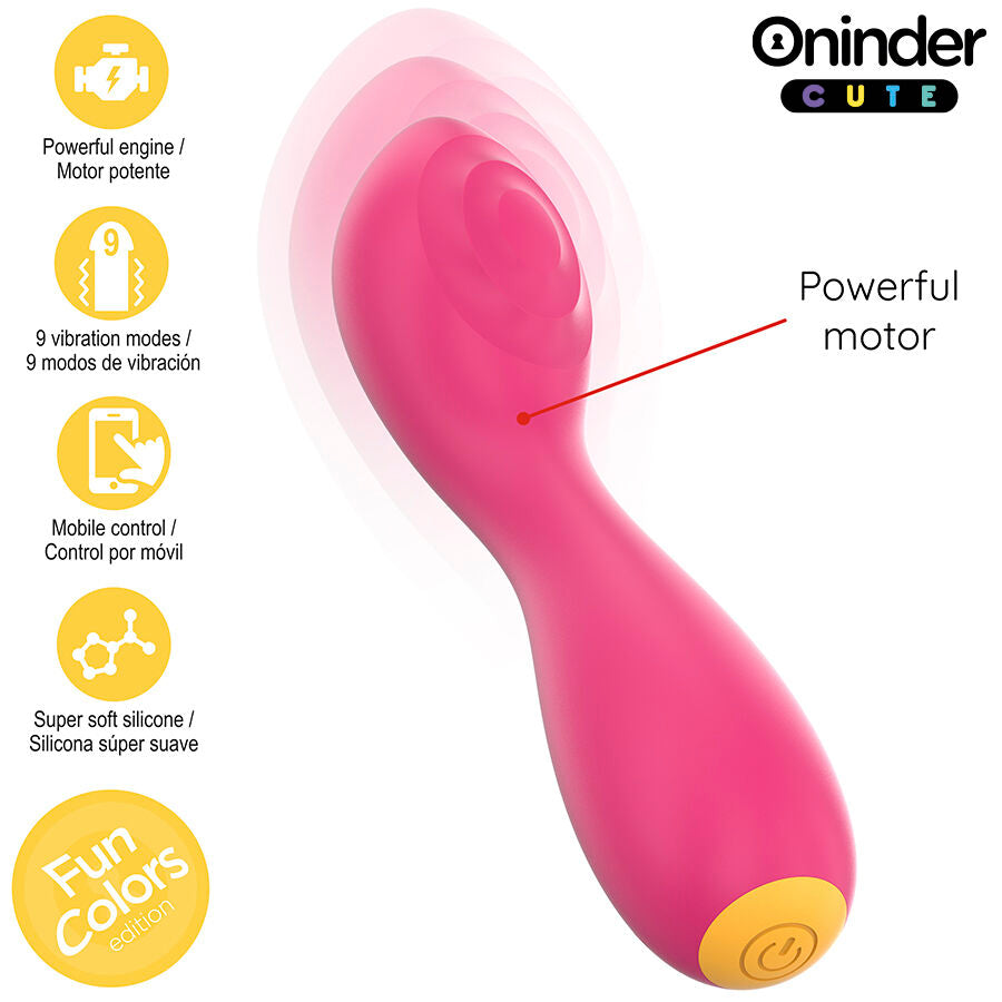 ONINDER CUTE - LOVE BUDDY MASTER VIBRADOR DE PONTO G - APLICATIVO MUNDIAL GRATUITO