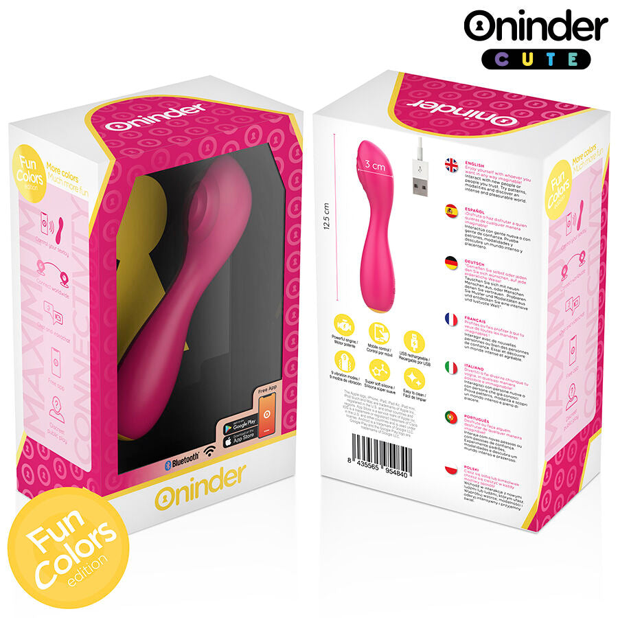 ONINDER CUTE - LOVE BUDDY MASTER VIBRADOR DE PONTO G - APLICATIVO MUNDIAL GRATUITO