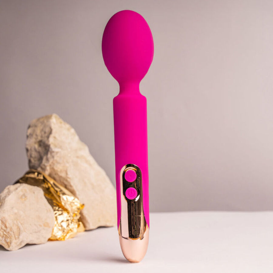 ROCKS-OFF - VIBRADOR ORIEL FLEXÍVEL FÚCSIA