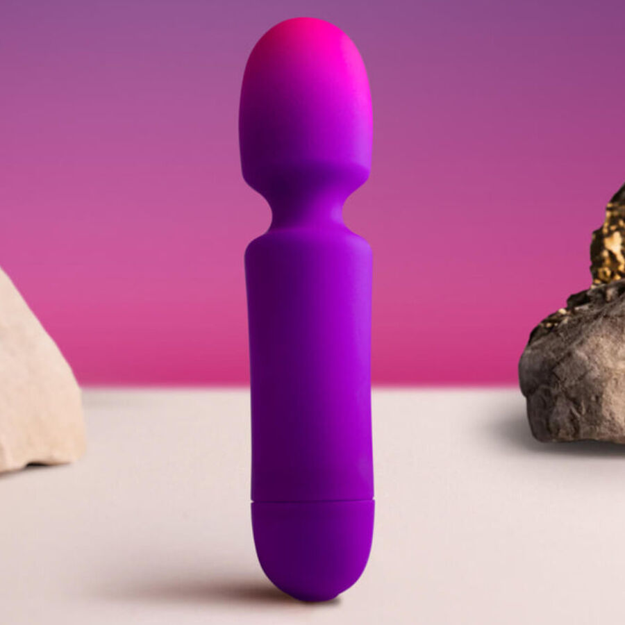 ROCKS-OFF - GLO-GIRL VIBRADOR WAND MINI ROXO