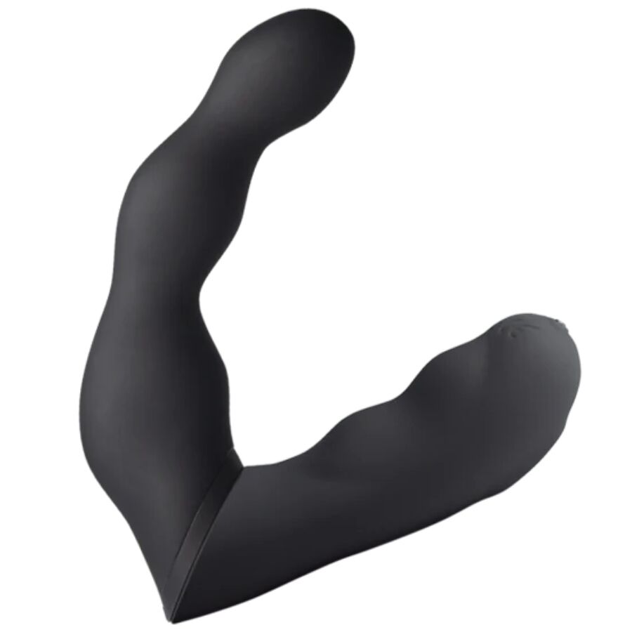 ROCKS-OFF - ADAPTADOR DE VIBRADOR ANAL E DE PRÓSTATA PRETO