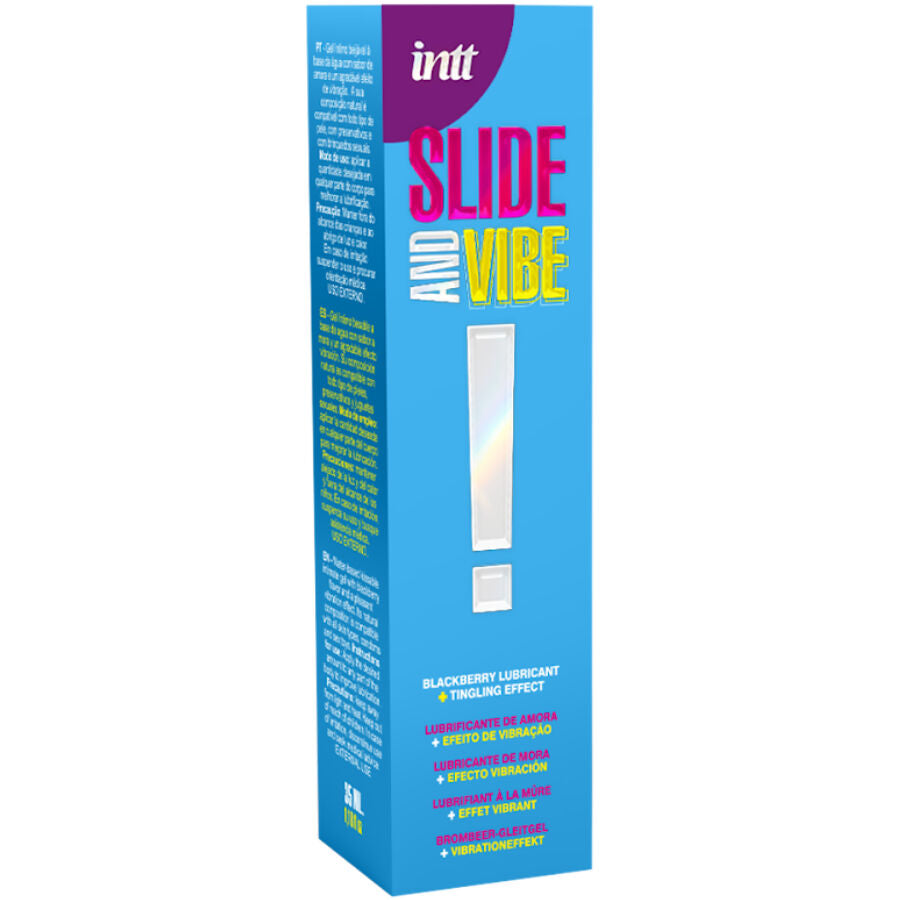 INTT RELEASES - LUBRIFICANTE VIBRATÓRIO BEIJÁVEL À BASE DE ÁGUA 35 ML