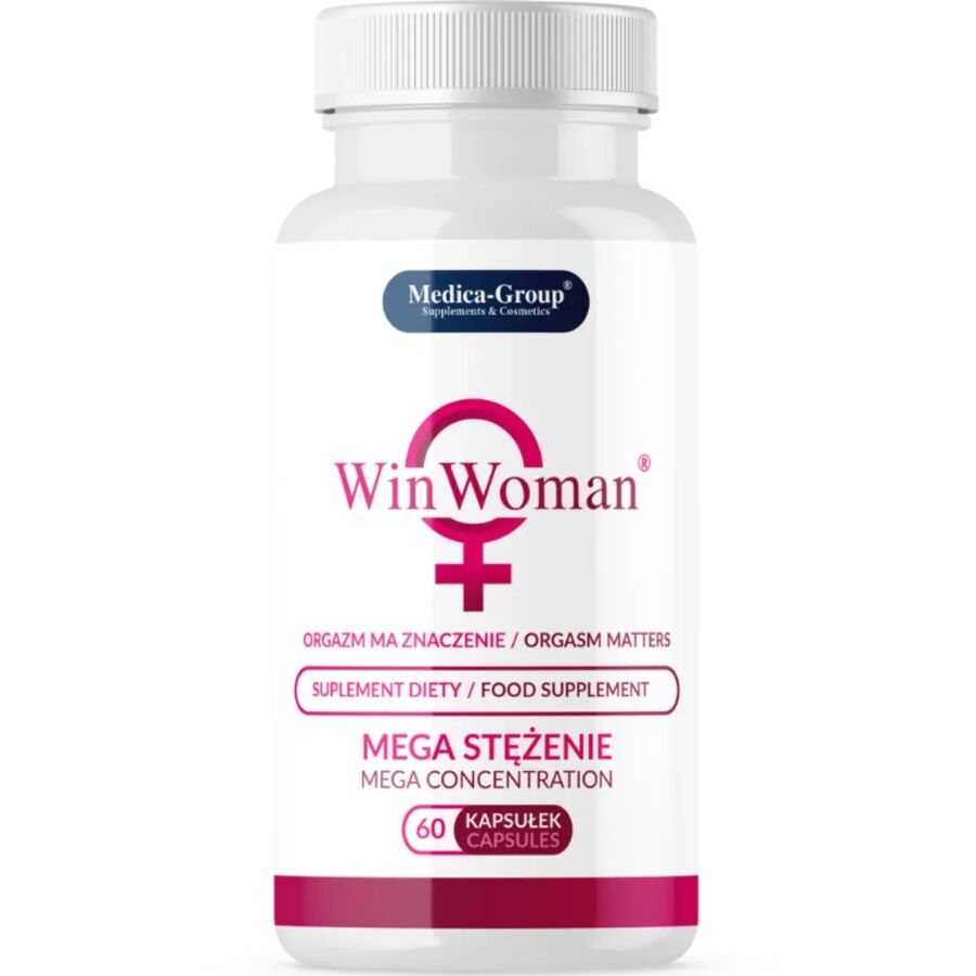 MEDICA GROUP - WIN WOMAN LIBIDO ENLARGEMENT 60 CÁPSULAS
